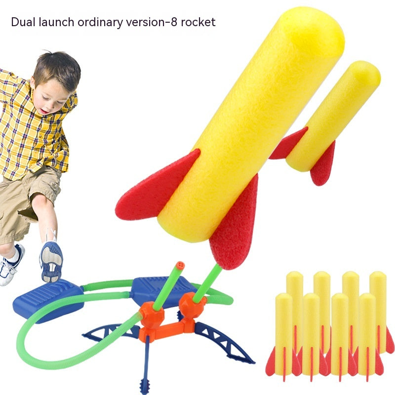 Kids Rocket Launcher Blaster Outdoor Toy