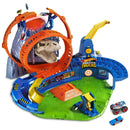 Hot Wheels Monster Trucks Volcano Arena Set + Free Activity Book