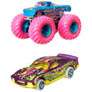 Hot Wheels Monster Trucks Glow-in-the-Dark 10-Pack + Free Activity Book