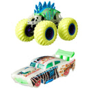 Hot Wheels Monster Trucks Glow-in-the-Dark 10-Pack + Free Activity Book