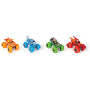 Monster Jam Tough Threads 1:64 Diecast Trucks 4-Pack + Free Activity Book