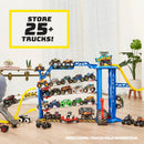 Monster Jam Garage Playset with 1:64 Grave Digger + Free Activity Book