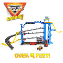 Monster Jam Garage Playset with 1:64 Grave Digger + Free Activity Book