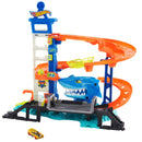 Hot Wheels City Shark Attack Track Set + Free Gift Book
