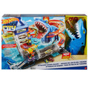 Hot Wheels City Shark Attack Track Set + Free Gift Book