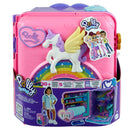 Polly Pocket Pollyville Resort Playset Rolling Suitcase + Free Activity Book