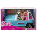 Barbie Jeep with Dolls & Accessories + Free Activity Book