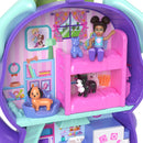 Polly Pocket Sleepover Puppy Compact Playset + Free Activity Book