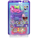 Polly Pocket Sleepover Puppy Compact Playset + Free Activity Book