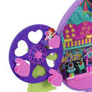 Polly Pocket Go Tiny! Backpack Compact Theme Park + Free Activity Book