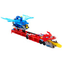 Hot Wheels Ultimate Dual Dragon Transporter + Free Gift Book