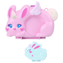 Polly Pocket 2-in-1 Bunny Fun Compact Set + Free Activity Book