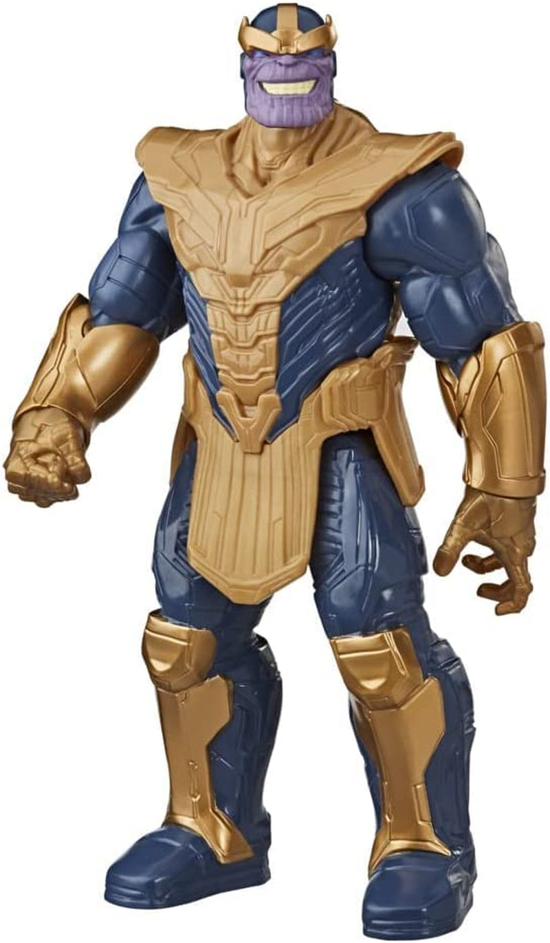  Marvel Avengers Titan Hero Series Blast Gear Deluxe Thanos Action Figure