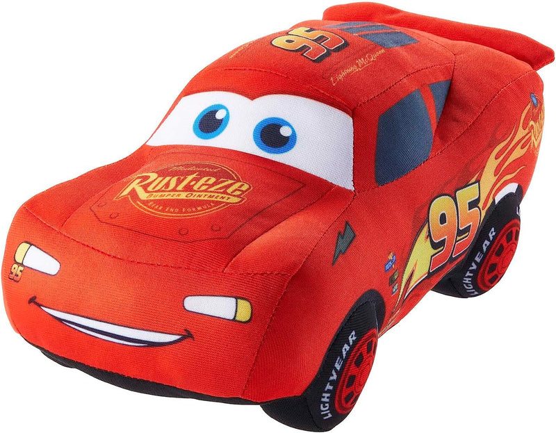 Disney and Pixar’S Cars Talking Plush Lightning Mcqueen, Soft Stuffed Toy 