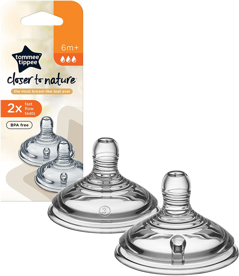 Tommee Tippee Closer to Nature Baby Bottle Teats