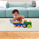 Big Steps Old MacDonald Tractor & Trailer + Free Activity Book