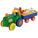 Big Steps Old MacDonald Tractor & Trailer + Free Activity Book