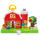 Big Steps Old MacDonald Farm & Tractor Red Barn Playset + Free Activity Book