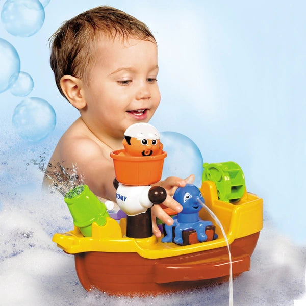 TOMY Toomies Pirate Ship Bath Toy