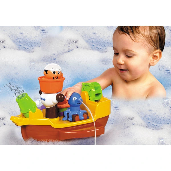 TOMY Toomies Pirate Ship Bath Toy