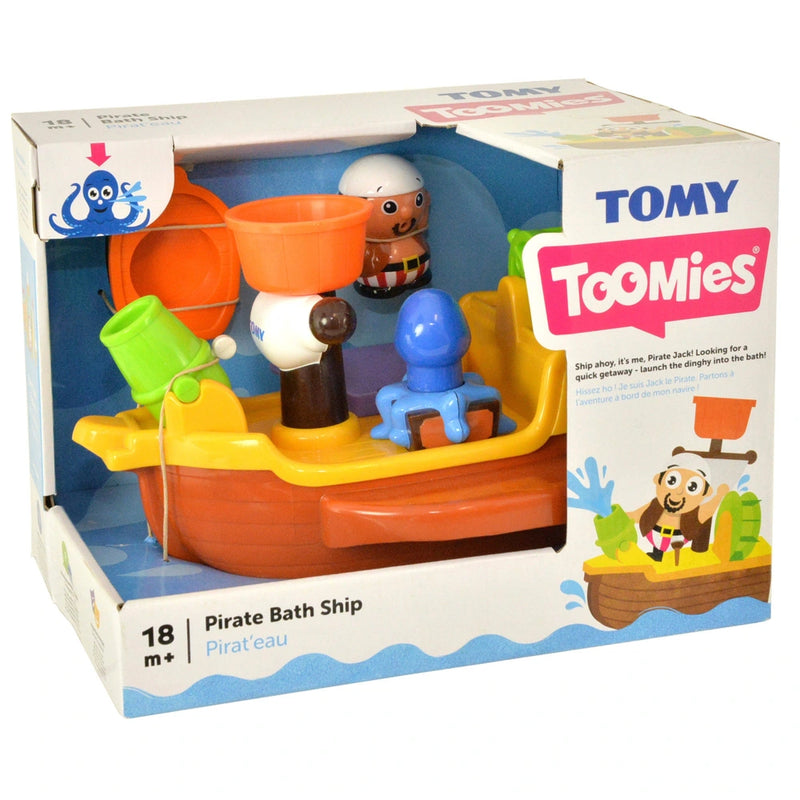 TOMY Toomies Pirate Ship Bath Toy