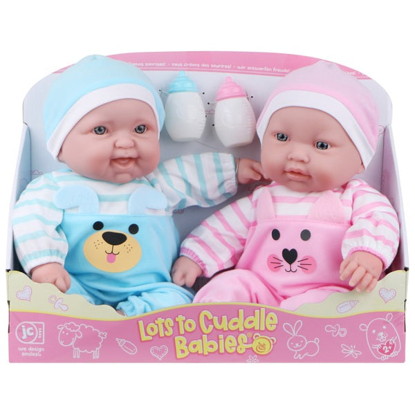 Lots to Cuddle Babies Twins Set Assortment