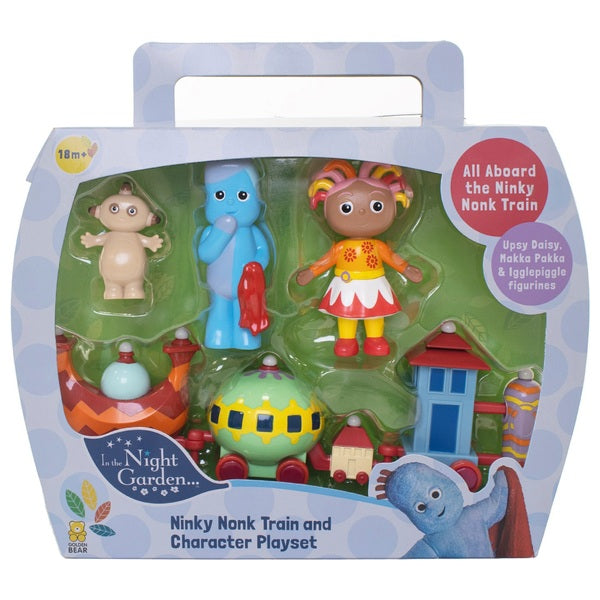 In The Night Garden Ninky Nonk Train and Characters Playset