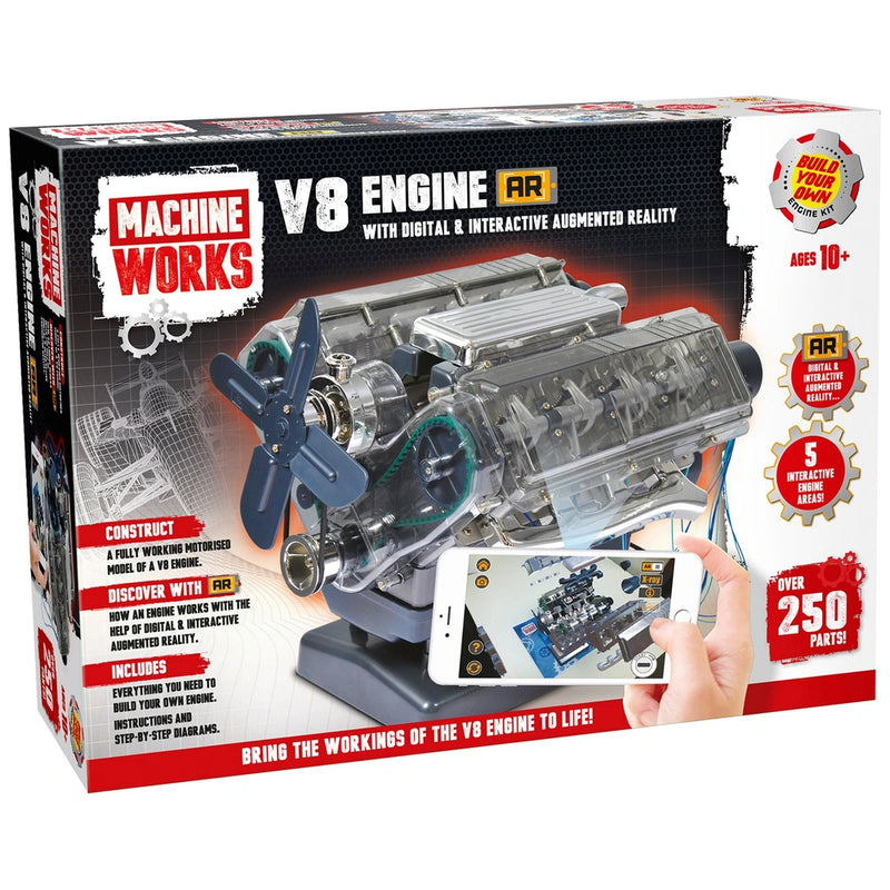 Machine Works V8 Model Engine Creative Educational Playset