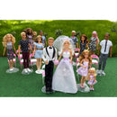 Barbie Wedding Gift Set 4 Dolls + Free Activity Book