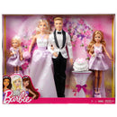 Barbie Wedding Gift Set 4 Dolls + Free Activity Book