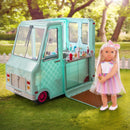 Our Generation Ice Cream Truck Sweet Stop Playset+ Free Activity Book