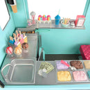 Our Generation Ice Cream Truck Sweet Stop Playset+ Free Activity Book