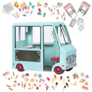 Our Generation Ice Cream Truck Sweet Stop Playset+ Free Activity Book