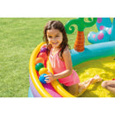 Intex Dinoland Paddling Pool Play Centre with Slide & Sprayer | Kids Inflatable Garden Pool