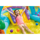 Intex Dinoland Paddling Pool Play Centre with Slide & Sprayer | Kids Inflatable Garden Pool