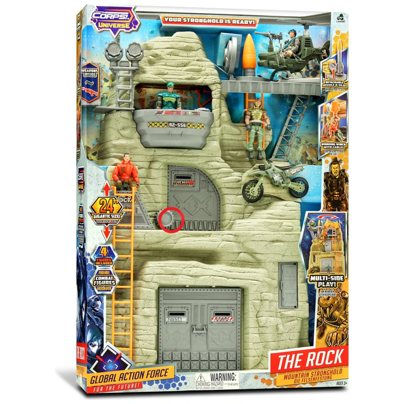 The Corps! Universe - The Rock Mountain Stronghold Playset Assortment