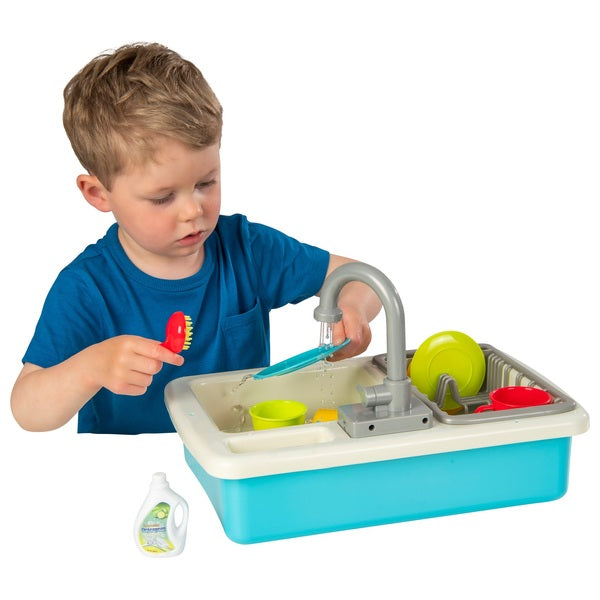 Kitchen Corner Wash-Up Kitchen Sink Playset