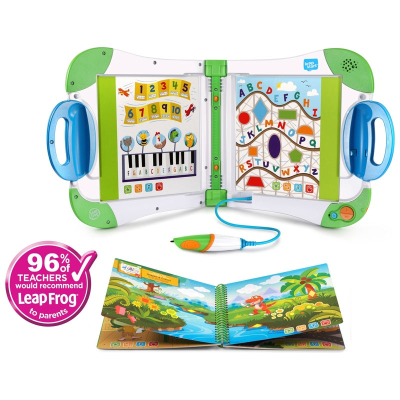 LeapFrog LeapStart Interactive Learning System Green + Free Activity Book
