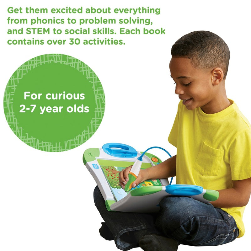 LeapFrog LeapStart Interactive Learning System Green + Free Activity Book