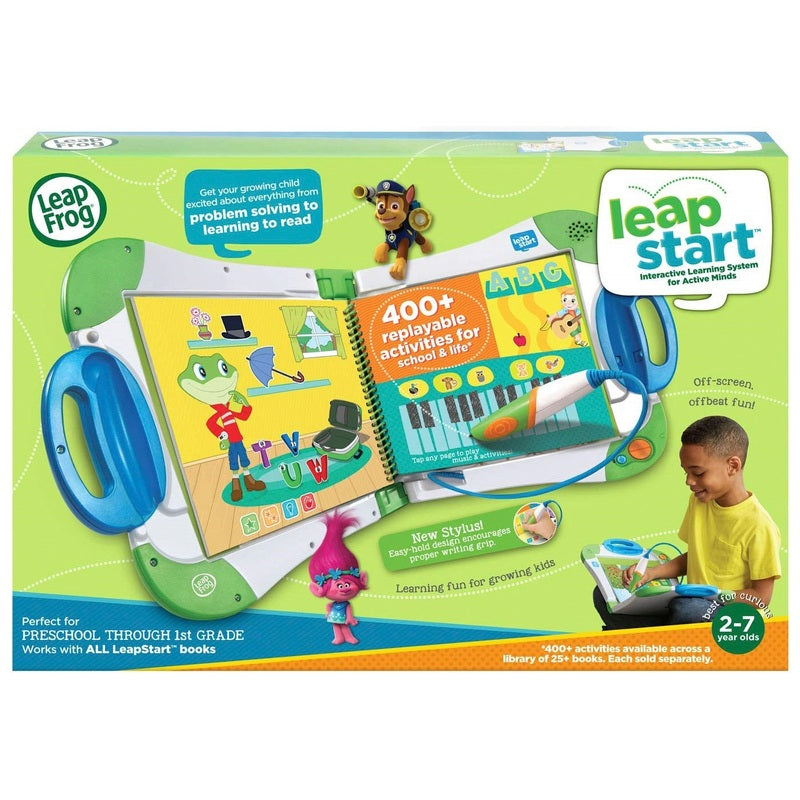 LeapFrog LeapStart Interactive Learning System Green + Free Activity Book