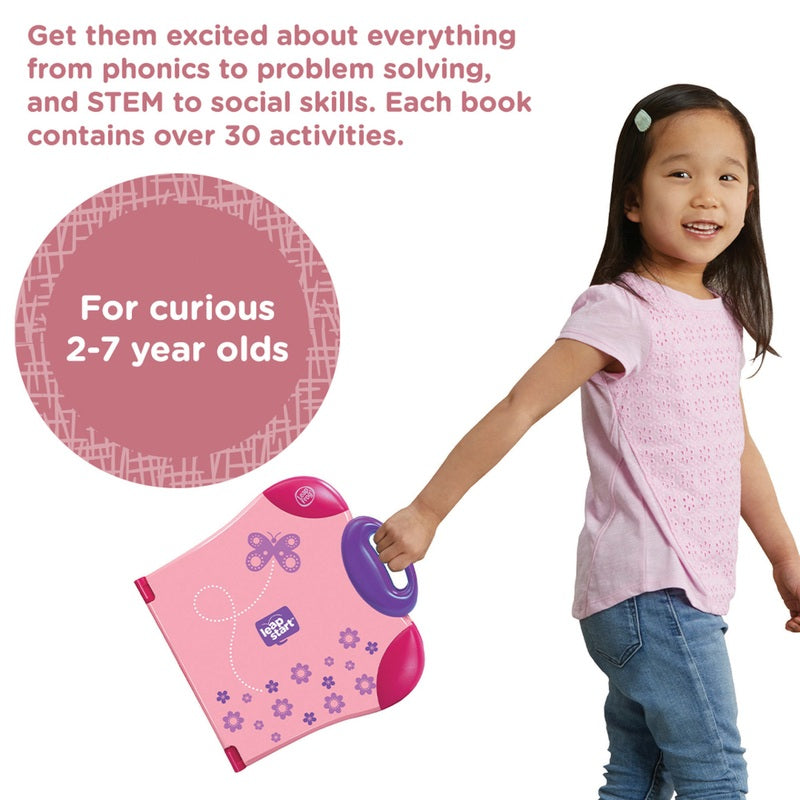 LeapFrog LeapStart Interactive Learning System Pink + Free Activity Book