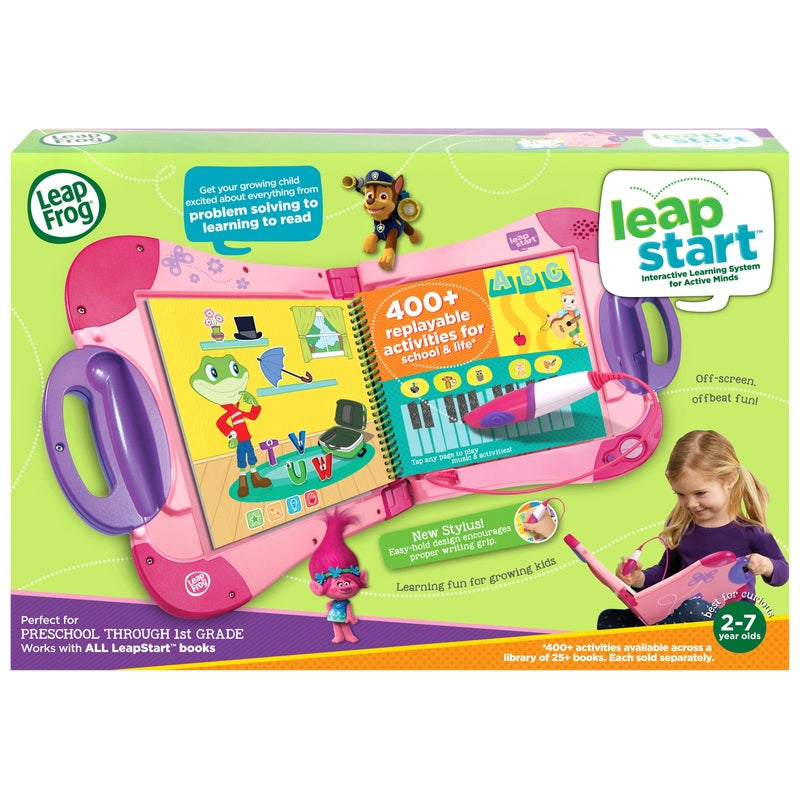 LeapFrog LeapStart Interactive Learning System Pink + Free Activity Book