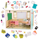 Our Generation School Room Awesome Academy Playset + Free Activity Book