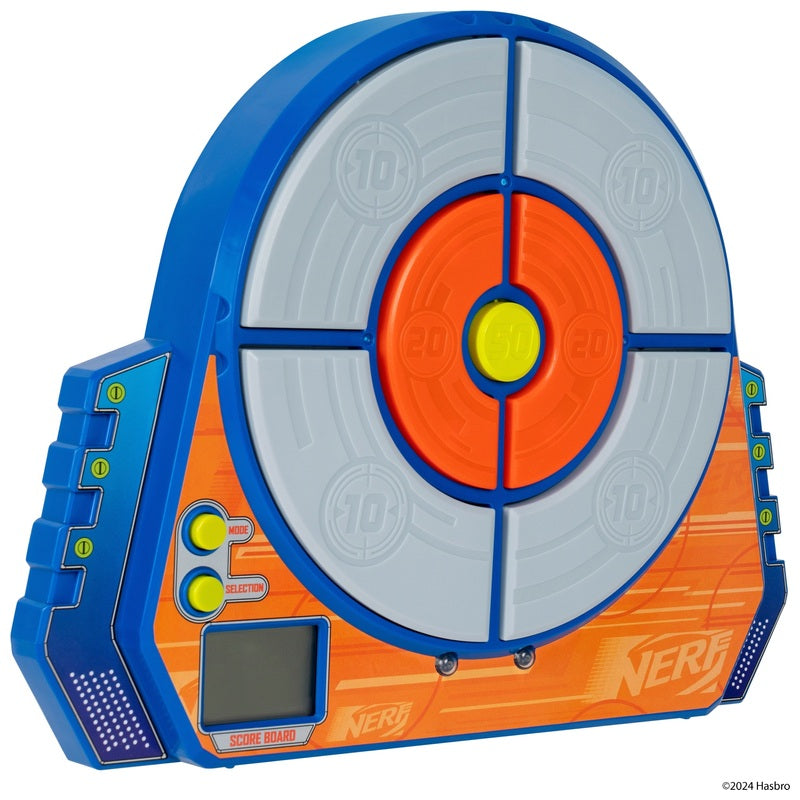 NERF Elite Digital Target – Lights & Sounds + Free Activity Book