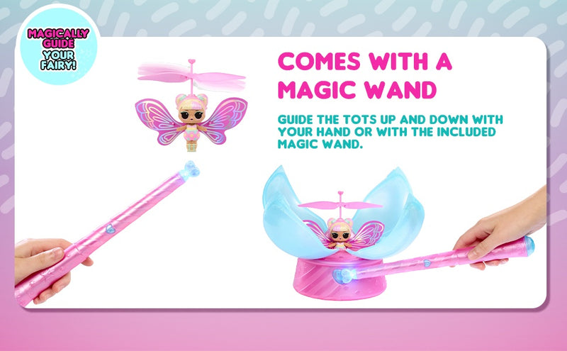 L.O.L. Surprise! Magic Flyers Fairies Doll Flower Child + Free Activity Book