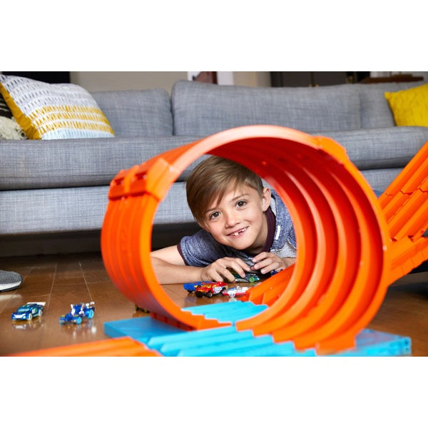 Hot Wheels Track Builder System Race Crate Playset