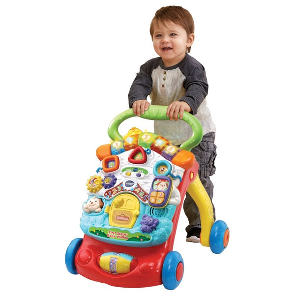 VTech First Steps Baby Walker Red