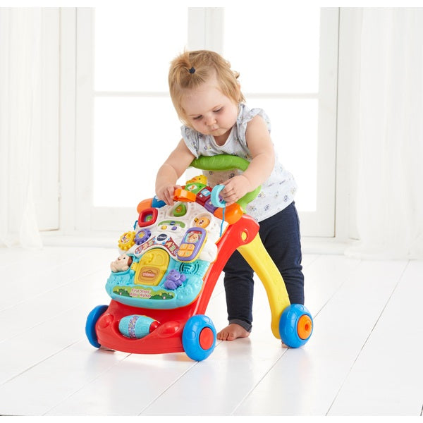 VTech First Steps Baby Walker Red