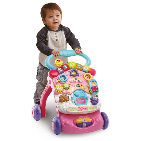 VTech First Steps Baby Walker Pink