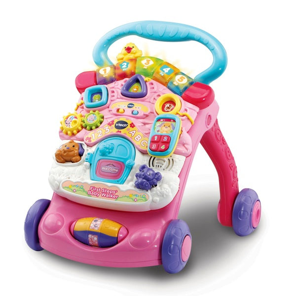 VTech First Steps Baby Walker Pink